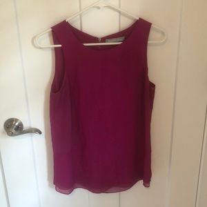 Daniel Rainn raspberry colored blouse
